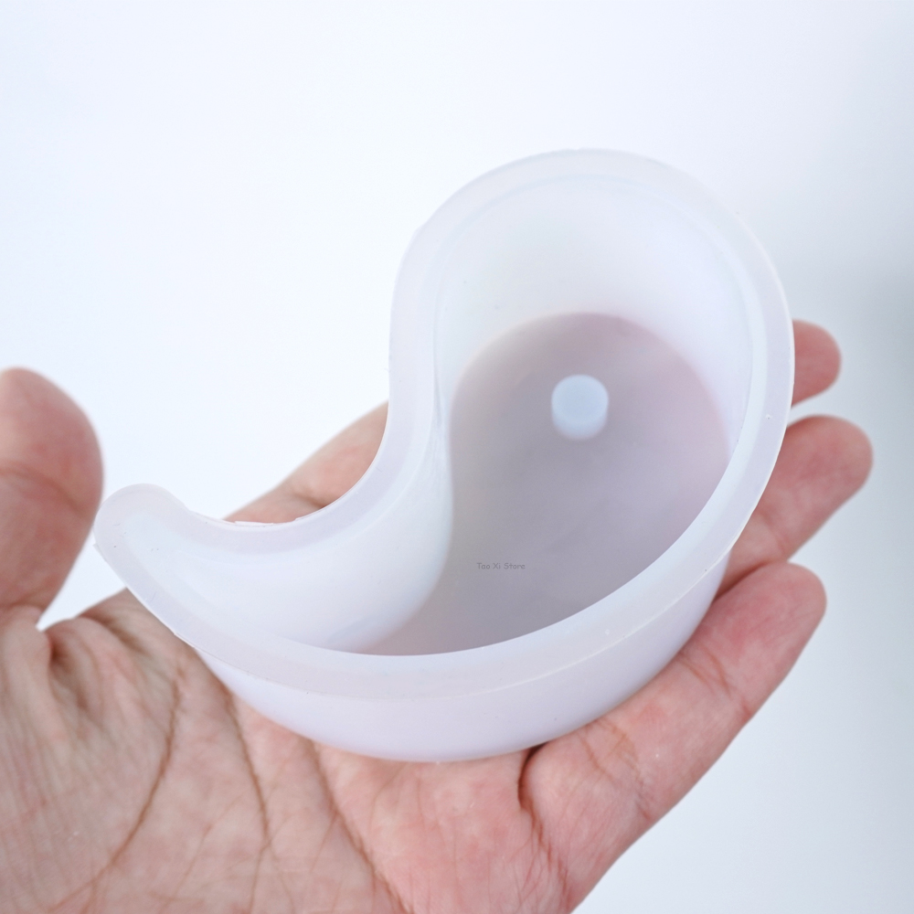 Yin Yang Siliconen Kaars Schim - Resin Art Jewellery recensie en prijs