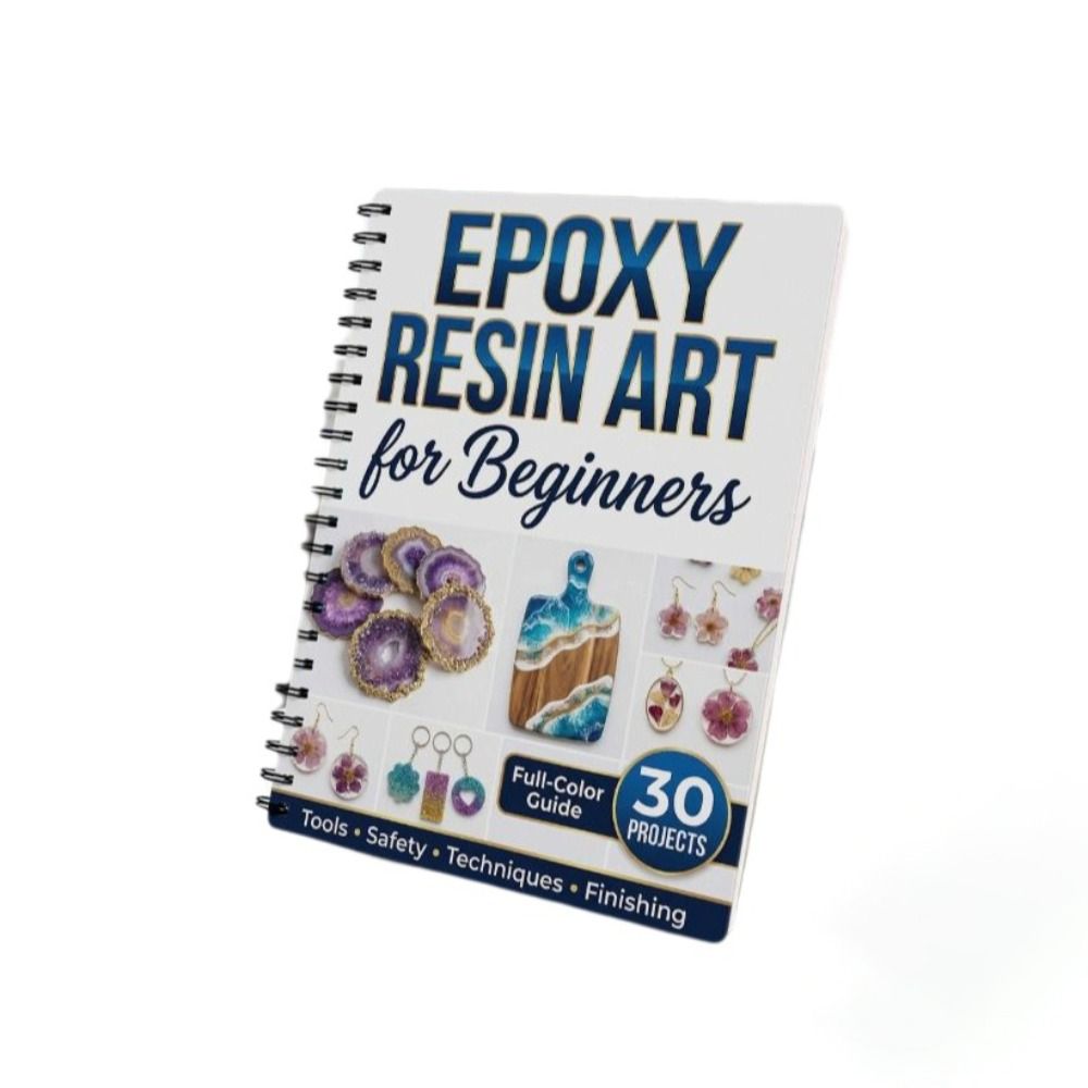 Stapsgewijs handboek voor epox - Resin Art Tutorial recensie en prijs